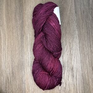 Madelinetosh 80/10/10 Yarn "Carmine" Merino Cashmere Nylon Worsted Weight 187yds